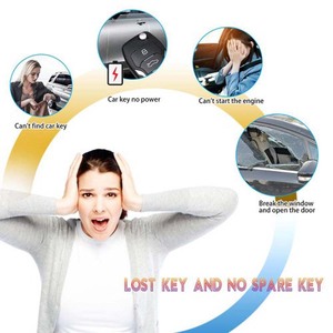 Xhorse XEFO01EN Super Remote Key für Ford Flip 4 Tasten Eingebauter Super Chip Englische Version Auto Key Programmer - Product Image 5