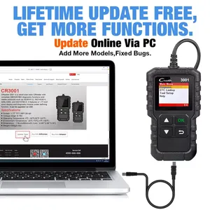 Avvia CR3001 funzioni OBD2 complete lettore di codici automatico Scanner CR 3001 OBDII/EOBD Creader 3001 strumento diagnostico per Auto - Product Image 6