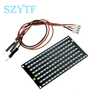 8*16 Matrix LED-Licht anzeige modul I2C-Kommunikation 3.3-5V Anwendbar