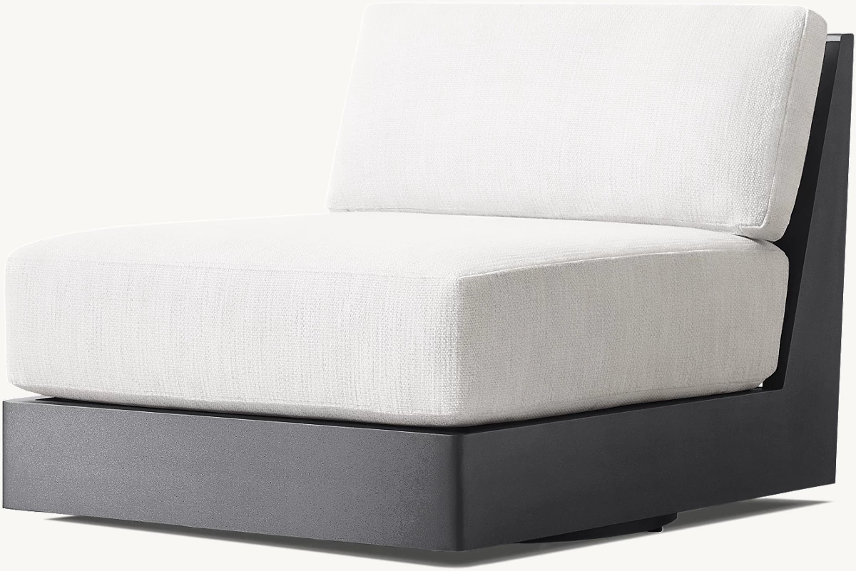 Canapé pivotant simple: 29.5 "L x 37" P x 25.5 "H
