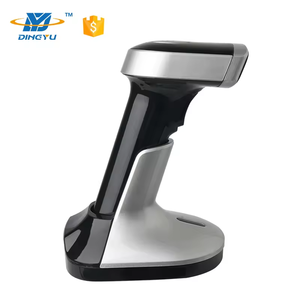 Escáner de código de barras inalámbrico Bluetooth Lector de código QR 1D/2D con base de carga | Colector de datos portátil de mano para Android/iOS - Product Image 6