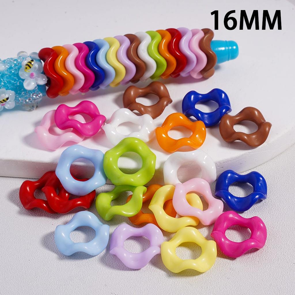 16mm Solid Mixed Color