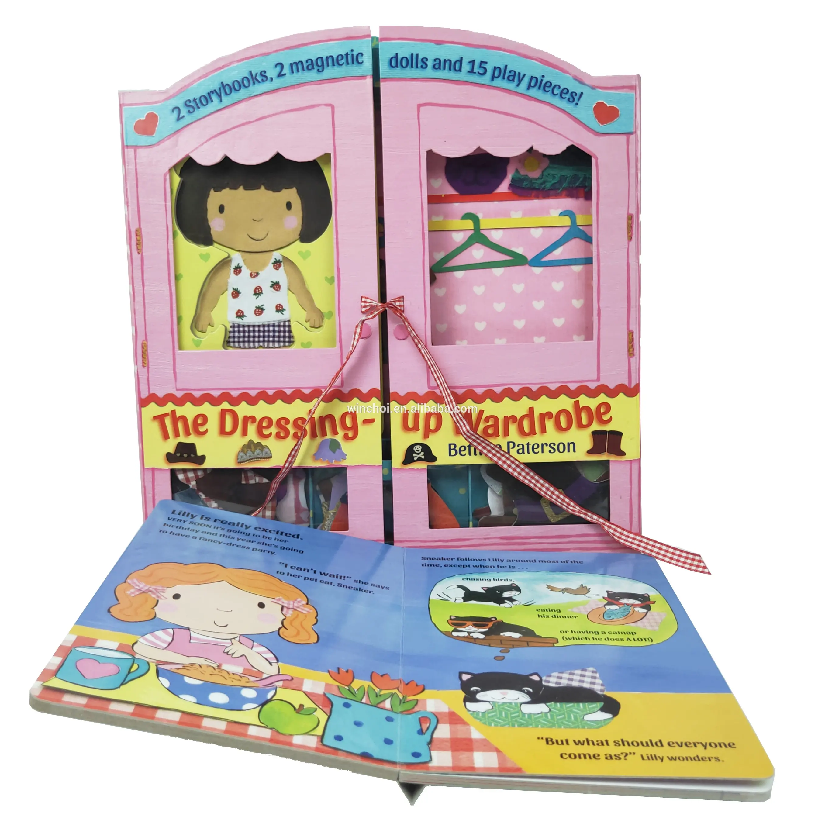 DIY çocuk kitap manyetik etiket tasarımı eğitim kitap baskı hizmeti ön okul öğrencileri çocuk kitabı baskı