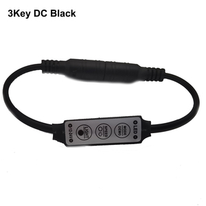 DC5-24V Mini 3-Button Monochrom LED Controller Helligkeit Dimmer Für SMD 5050 2835 3528 5730 5630 LED Streifen - Product Image 5