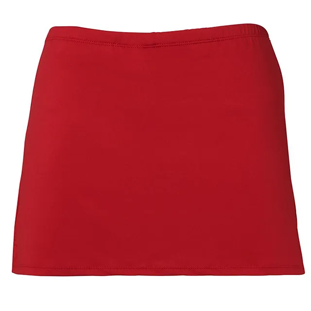 Vermelho feminino URBAN FIT 90% Poliéster para durabilidade e 10% Elastano para stretch Bolso utilitário oculto dentro na cintura skorts