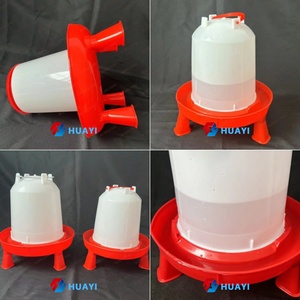 Chất lượng cao của nhãn hiệu gà uống máng mới gia cầm waterer với có thể tháo rời nestable thiết kế 1.5-12L Công suất cleanable - Product Image 1