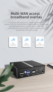 N150 Firewall Industrial Mini PC Win10 Linux 4G SIM N6210/N6415 N5105 4x2,5G Seguridad de red Mini caja de computadora HD DP Dual 4K - Product Image 6