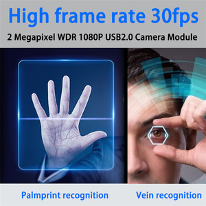 Nuovo Design a doppia fotocamera biometrica palmare Scanner pagamento modulo stampa palmare accesso sistema di controllo presenze - Product Image 5