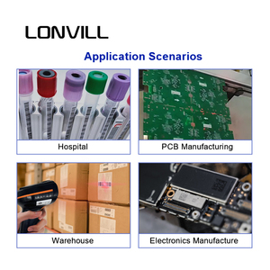 LONVILLイーサネット有線データマトリックスハンドヘルドコードリーダーUSB工業用バーコードスキャニングガン - Product Image 6