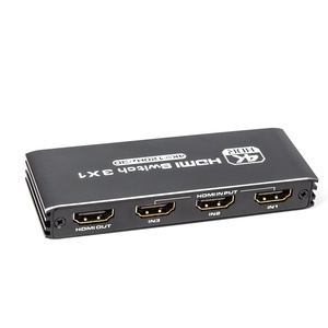 2024 New for H DMI 2.0 3X1 Switcher Plug and Play 4K 60Hz Resolution HDCP2.2 Compatible Without Power Supply - Product Image 3