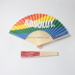 商务广告促销礼品定制迷你手扇装饰图案竹材 - Product Image 4