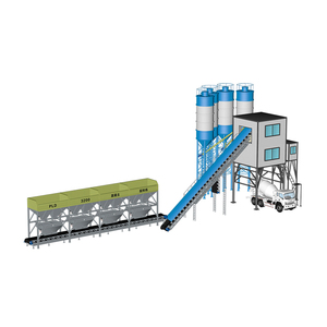 Impianto di betonaggio completamente automatico HZS90 | Uscita 90m ³/h | Sistema di pesatura controllato da Computer