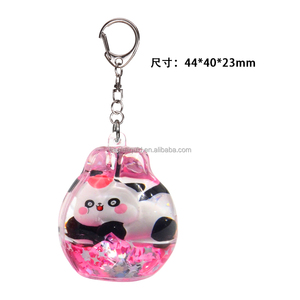 <strong>Customized</strong> Acrylic Unique <strong>Personalized</strong> Resin Key Innovative Orange Fruit Flowing Liquid <strong>Keychain</strong> Creative <strong>Floating</strong> Acrylic