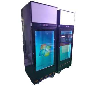 Kühlgeräte interaktive Touch Gefrier schrank transparente LCD-Werbung Gefrier schränke - Product Image 5