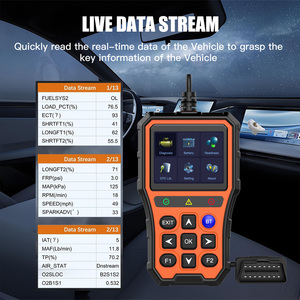 ACETOP ACEA529 OBD2 Scanner Universal kendaraan alat diagnostik 1 tahun Data Real-Time penguji emisi baterai kesiapan untuk mobil - Product Image 4