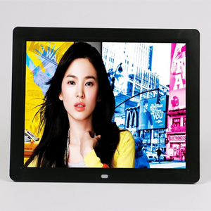 多功能12英寸方形数码相框，带图片视频输入 - Product Image 2