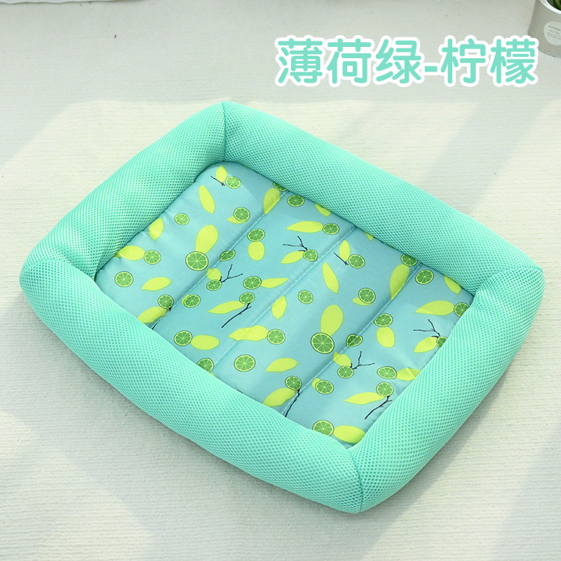 Tapis rafraîchissant sandwich - vert menthe - citron