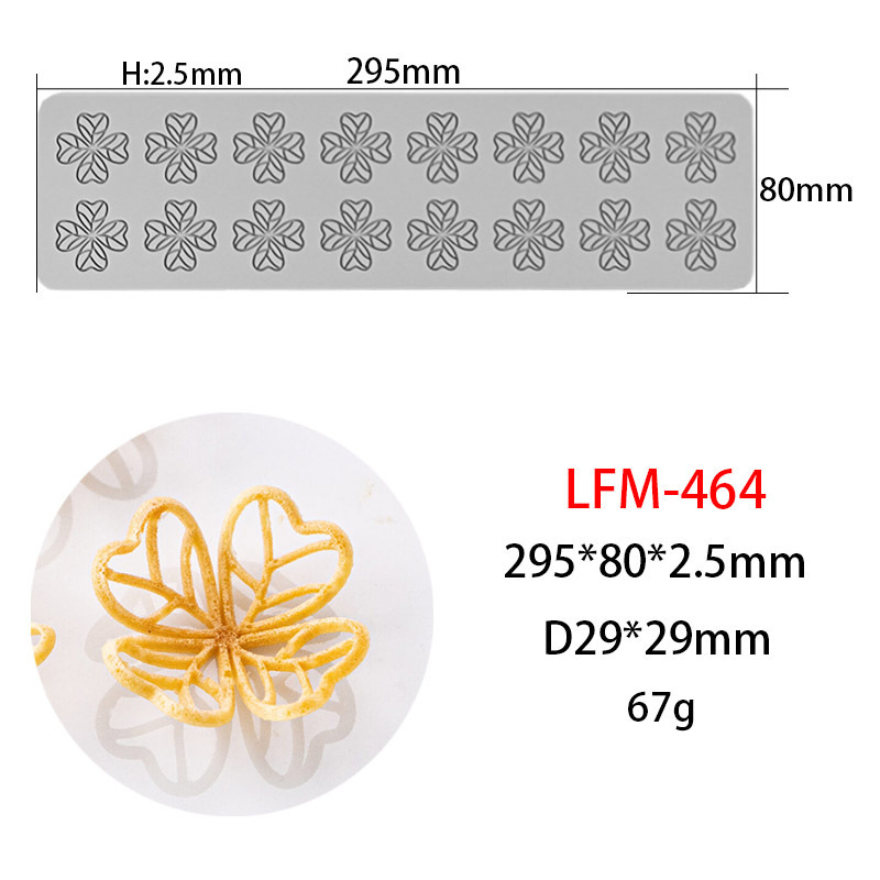 Nuevo z67 trébol de cuatro hojas de 16 eslabones lfm-464