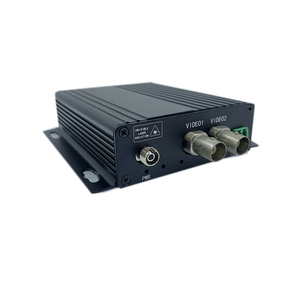FC <strong>BNC</strong> converter 20km simplex 2CH analog video to ip converter with Data RS485 - Product Image 2