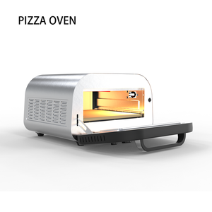 Novo design forno para pizza 12 polegadas em 2 minutos forno pizza uso doméstico elétrico modo <span class=keywords><strong>Manual</strong></span> para controle de temperatura
