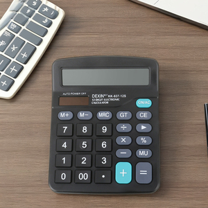 12 Digits Electronic Calculator Solar Calculator Dual Power Supply Calculator for Home Office School Financial <strong>Accounting</strong> <strong>Tools</strong> - Product Image 5