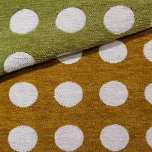 Hot bán vòng tròn nhỏ mô hình Polyester jacquard vải cho đồ nội thất sofa dệt - Product Image 2