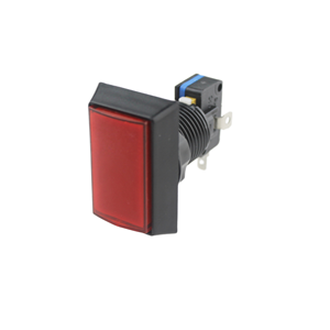 Red <strong>Rectangle</strong> 30*50mm Game Machine <strong>Switch</strong> with Light Wholesale Game <strong>Push</strong> <strong>Button</strong> - Product Image 1
