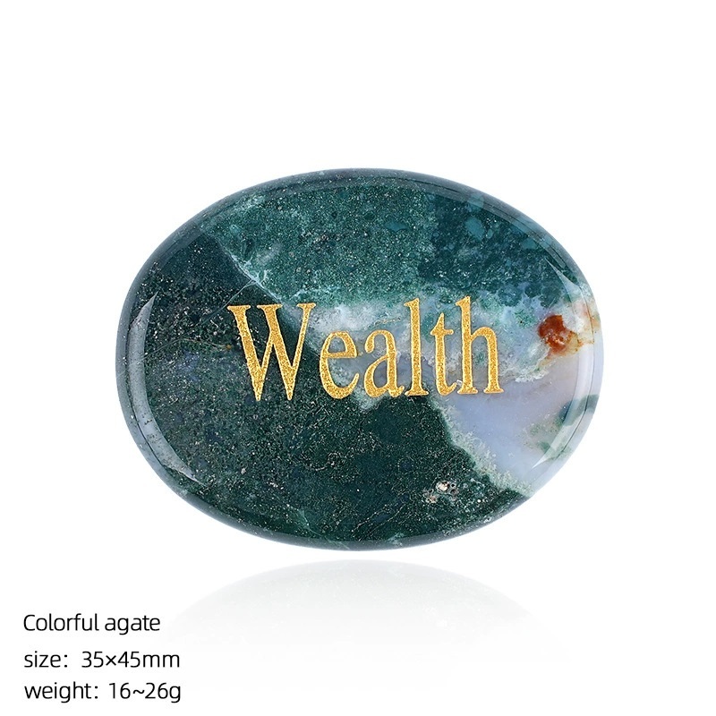 Agate colorée