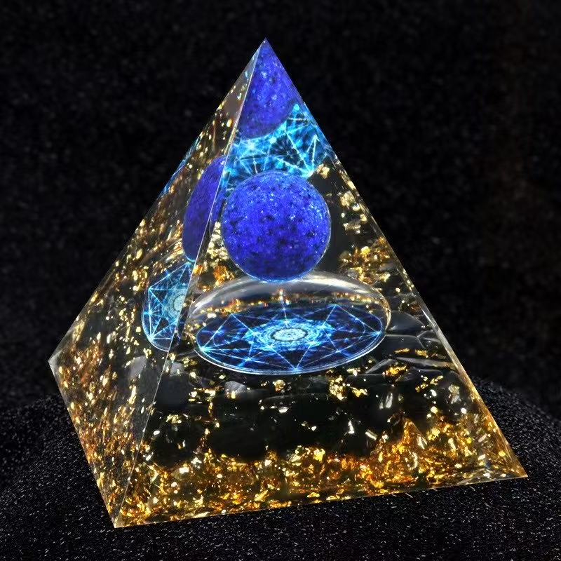 Lapis Lapis+Obsidian Gravel