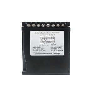 3 P4W Active Reactive Combination Leistungs transmitter RS485 4-20mA Ausgang 0-5Aac 0-220Vac Eingang Industrial 3 P3W Leistungs wandler - Product Image 5