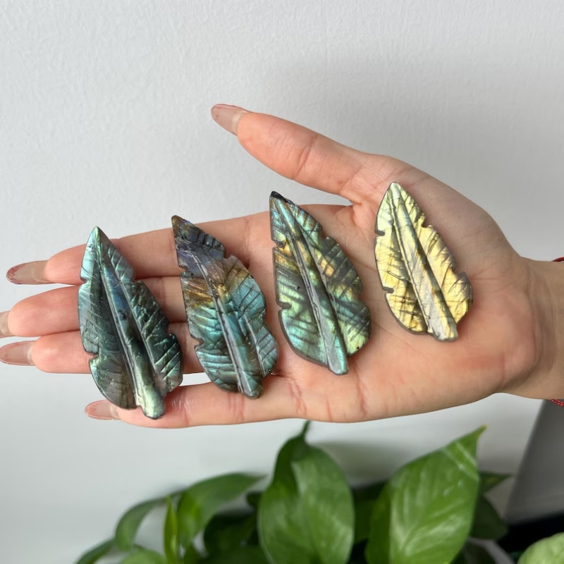 Plume de labradorite