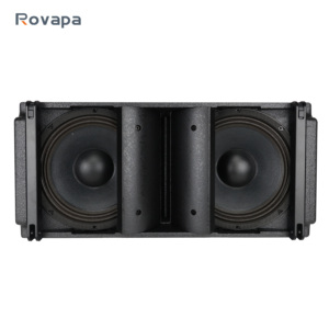 Акустическая система ROVAPA Dual 10 дюймов, 2-полосная линейная, 500 Вт RMS, 120 ° x10 ° Компрессионный драйвер 3 дюйма, 133 дБ SPL, итальянского производства, с корпусом 15 мм - Product Image 5