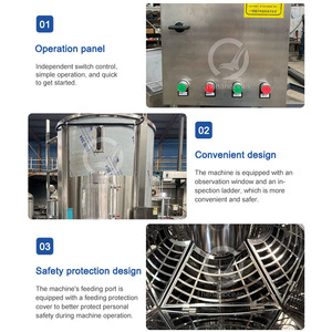 OCEAN Mini Food <strong>Screw</strong> <strong>Granular</strong> <strong>Mixer</strong> 100kg 150kg 200kg <strong>Mixer</strong> Vertical Blender for Powder 200l