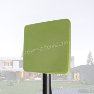 Индивидуальная зеленая двойная полярность с высоким коэффициентом усиления 15dBi наружный усиленный сигнал <span class=keywords><strong>2</strong></span>,4G Wi-Fi планшетная Антенна <span class=keywords><strong>2</strong></span>,4 ГГц 5 ГГц направленная антенна - Product Image 3