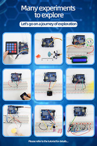 Aggiornamento IOT Smart Living and Learning Kit di programmazione fai da te Starter Kit con scheda WIFI originale Arduino UNOR4 per Arduino - Product Image 5