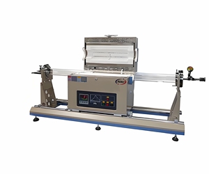 Horno de deposición de vapor químico Horno de tubo deslizante Cvd al vacío 1200C