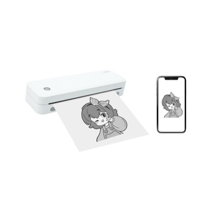 Máy in nhiệt mini A4 di động 208mm không dây, hỗ trợ giấy khổ 8,5 x 11 inch (US Letter), có Android, dùng cho văn phòng và gia đình - Product Image 2