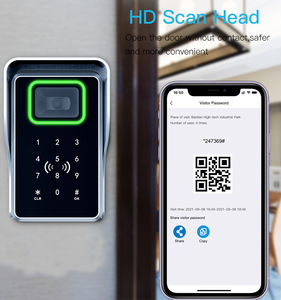 Per esterni TCP IP Ethernet smart QR code reader telecomandato controllo accessi tastiera RFID