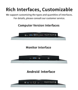 Pantalla táctil integrada impermeable KTB PE185 ordenador resistente J6412 IP65 monitor sin ventilador Windows Android Panel Industrial PC - Product Image 2