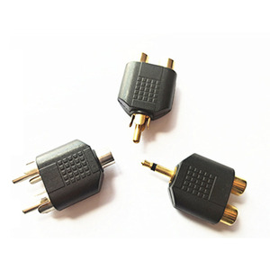 Factory Lotus <strong>RCA</strong> One Divided Into Two <strong>RCA</strong> Male to 2RCA Female <strong>RCA</strong> Converter Direct Supply Audio Adapter - Product Image 4