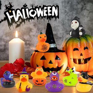 Hỗn Hợp Cao Su Vịt Biểu Tượng Tùy Chỉnh Giáng Sinh Cao Bồi Unicorn Halloween Bunny Phục Sinh Vịt Nước Trẻ Em Đồ Chơi Cho Trẻ Em Bán Buôn - Product Image 4