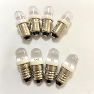 T10 <strong>BA9S</strong> Color <strong>LED</strong> Bulb Dc3V/3.8V/4.5V/<strong>6V</strong>/12V/24V Flashlight Indicator Bulb - Product Image 2