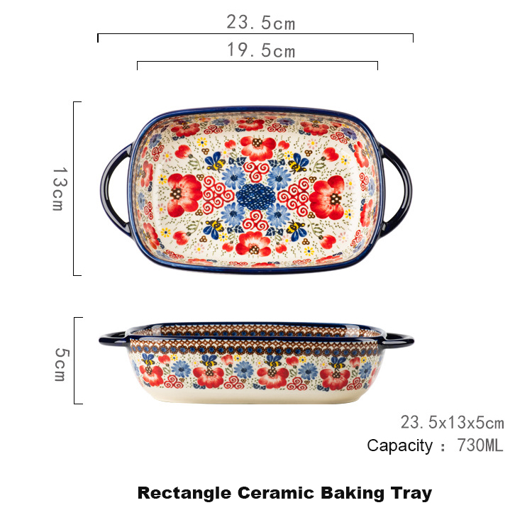 จานเซรามิกสีแดง