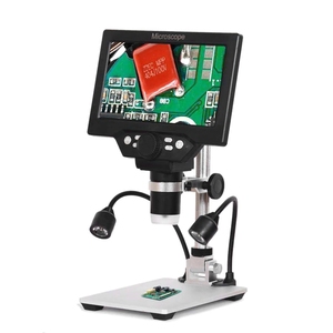G1200电子数字显微镜12MP 7英寸大底座液晶显示器1-1200X连续放大放大镜工具 - Product Image 1