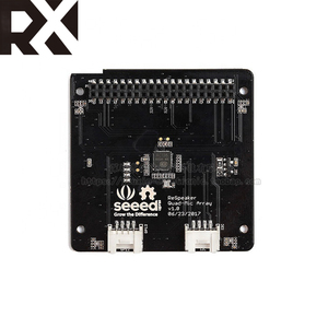 TZ <strong>Raspberry</strong> <strong>Pi</strong> 4B 3B+ 4 ReSpeaker 4-Mic AI Voice Applications Microphone Array Expansion Board