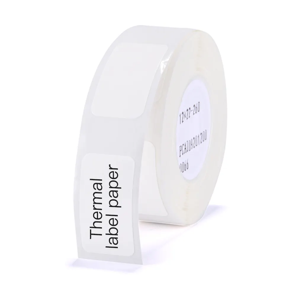 Niimbot D11 White Label Tape Sticker D110 Label Paper etichette termiche bianche impermeabili autoadesive