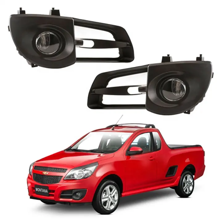 Kit de montagem de lâmpadas de neblina para Chevrolet Montana Utility 2011 2012 2013 2014 2015 2016 2017 2020 2021 peças de automóvel