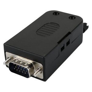 Conector de D-SUB DB15, conector macho de 15 pines a Terminal, placa de conexión de 3 filas, macho de VGA DR15 con funda - Product Image 3
