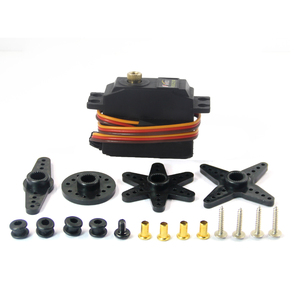 6V 5kg Digital Metal Gear 0,1 Sek. Hochgeschwindigkeits-RC-Servo mit niedrigem Profil für RC Toy Car DIY Roboter RC Hubschrauber Smart Lock Small - Product Image 6