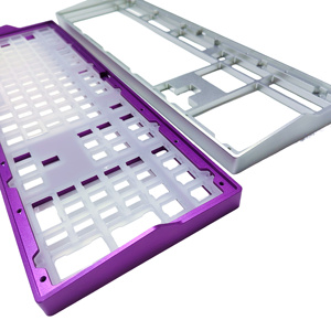 Tastiera CNC personalizzata accessori per Computer con tastiera meccanica Oem parti metalliche anodizzano Custom custodie CNC colori - Product Image 2